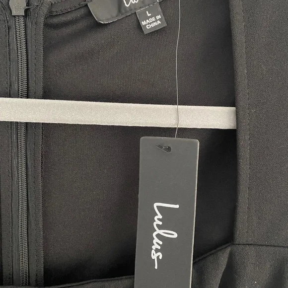 Lulu’s Black Jumpsuit - Picture 4 of 5